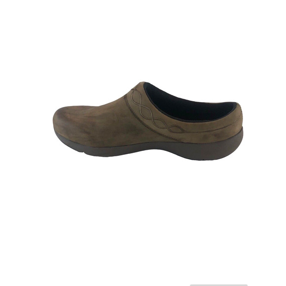 Abeo Pro System Augusta Open Back Mule walnut Rustic Women's Size 9 ($)3998 - Picture 4 of 12